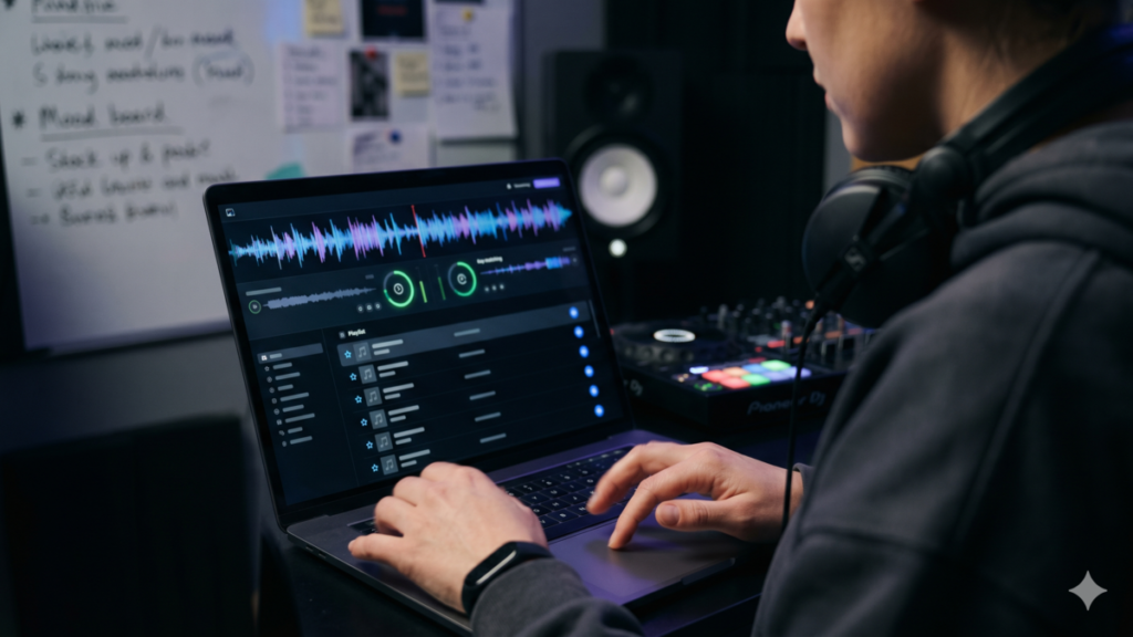 Leverage AI-powered music discovery engines to unearth fresh, trending tracks and hidden gems, keeping your sets innovative and your audience engaged.