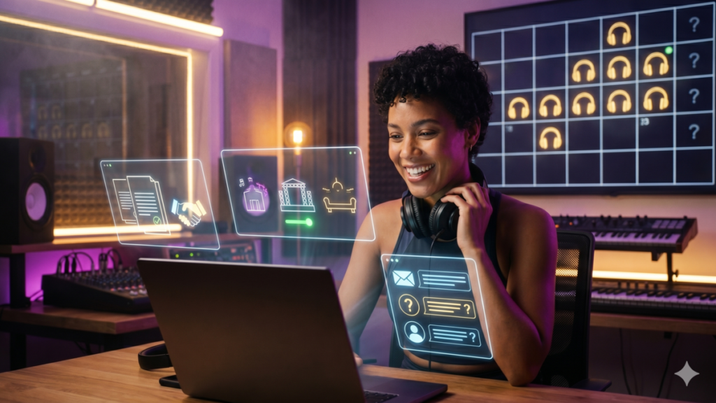 Uncover AI-driven platforms and strategies that connect DJs with booking opportunities, optimize profiles, and streamline the gig acquisition process.