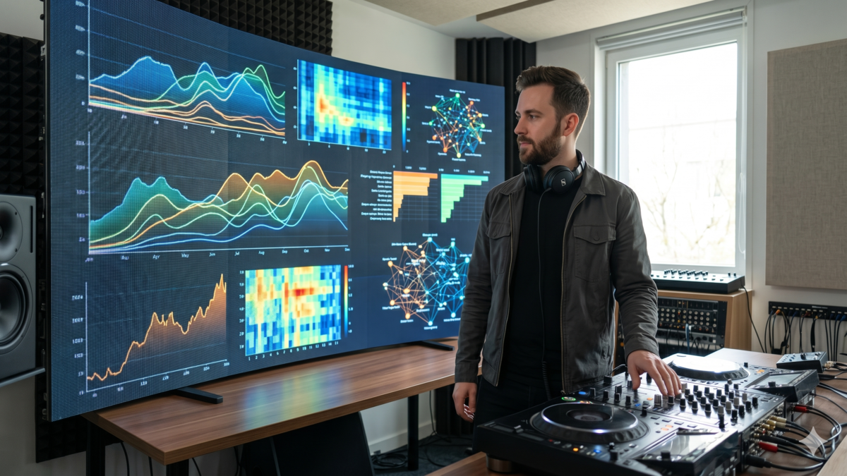 Stay ahead of the curve by using AI to predict upcoming music trends and popular genres, ensuring your sets are always fresh and relevant.